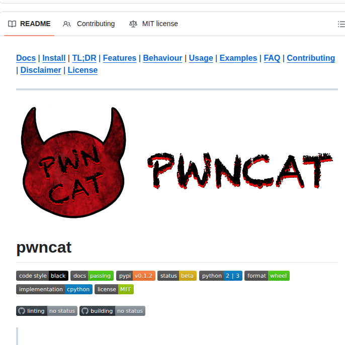 Cytopia Pwncat screenshot