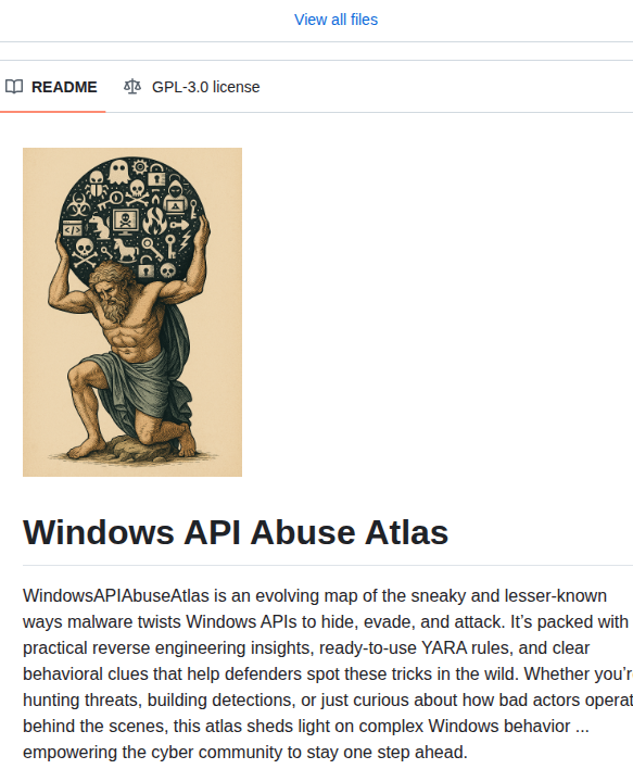 Danafaye Windowsapiabuseatlas screenshot