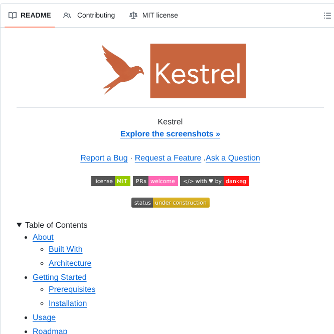 Dankeg Kestrelai screenshot