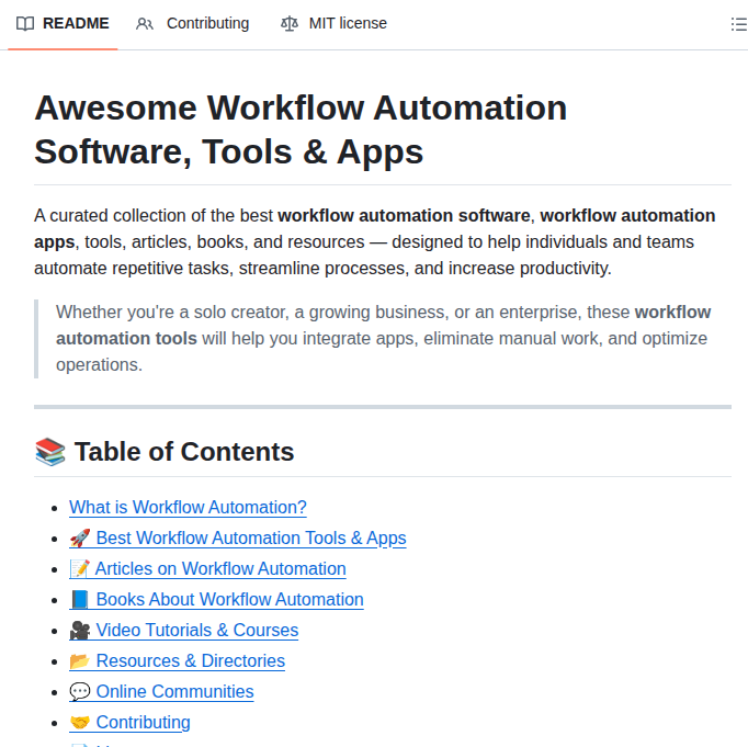 Dariubs Awesome Workflow Automation screenshot