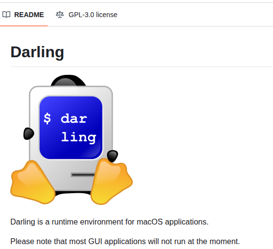 Darlinghq Darling screenshot