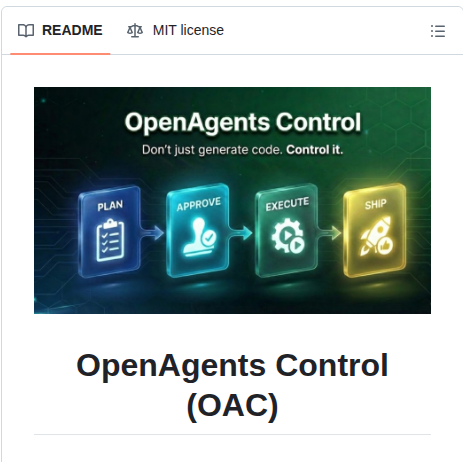 Darrenhinde Openagentscontrol screenshot