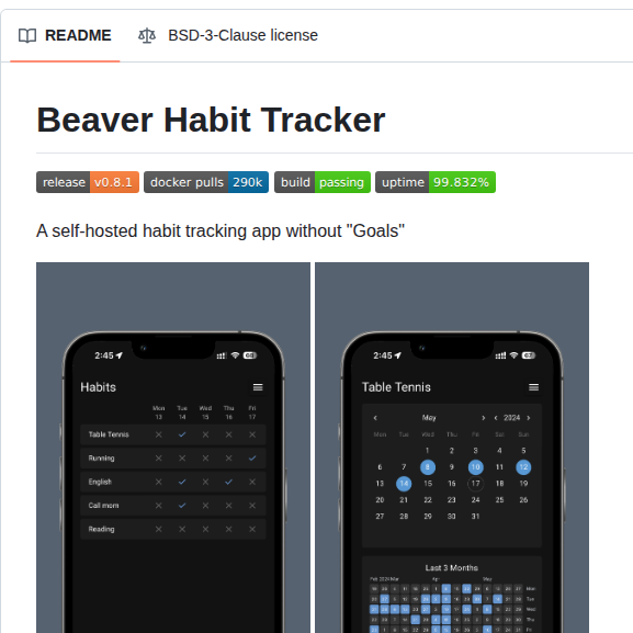 Daya0576 Beaverhabits screenshot