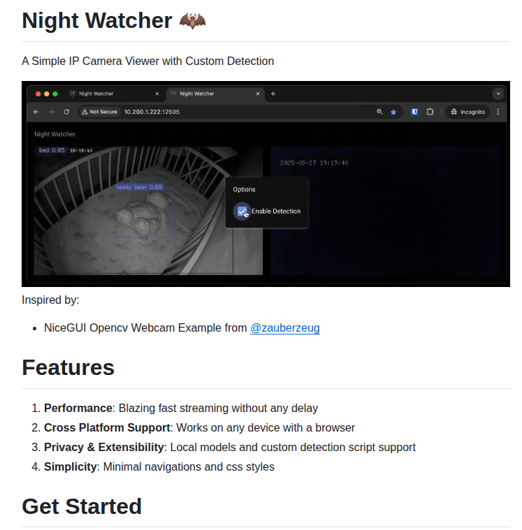 Daya0576 Nightwatcher screenshot