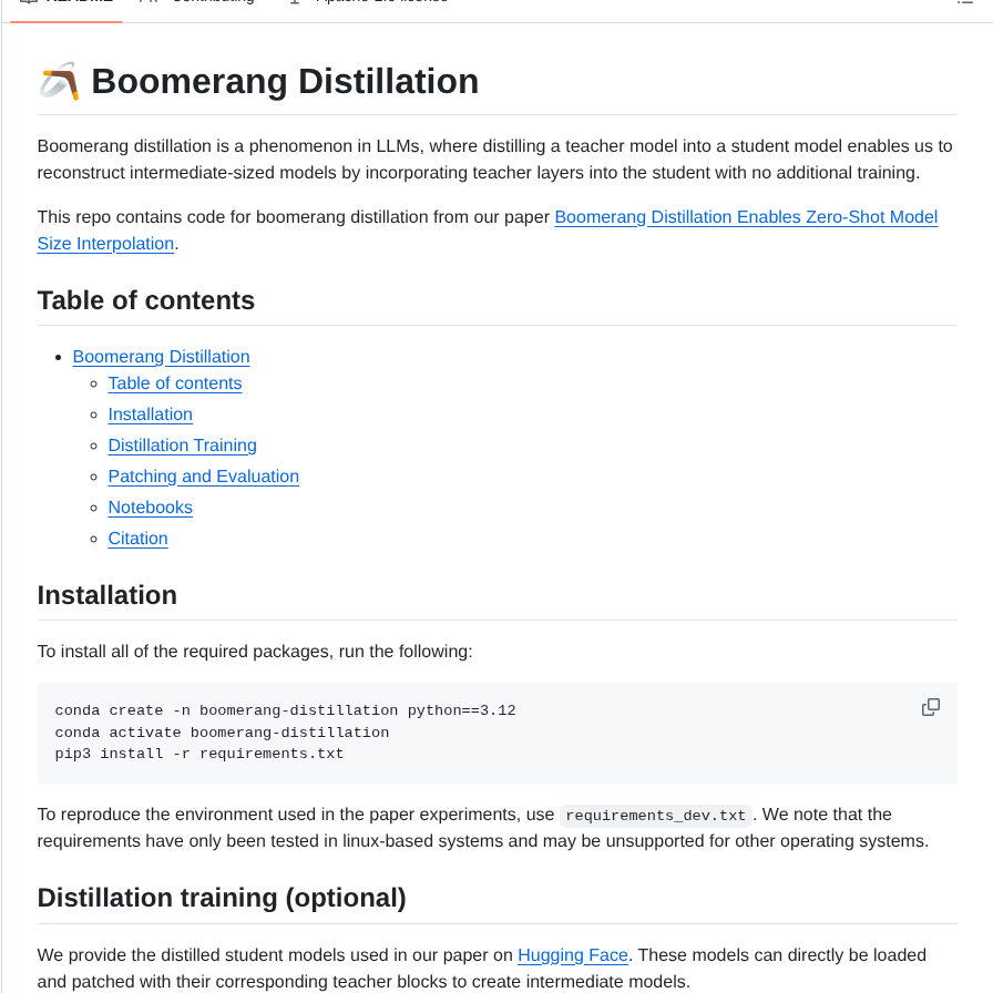 Dcml Lab Boomerang Distillation screenshot