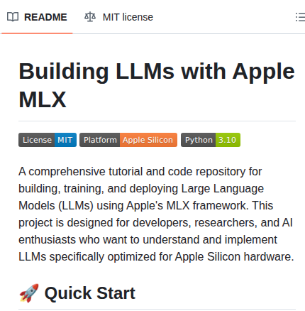 Ddttom Mlx Llm Tutorial screenshot
