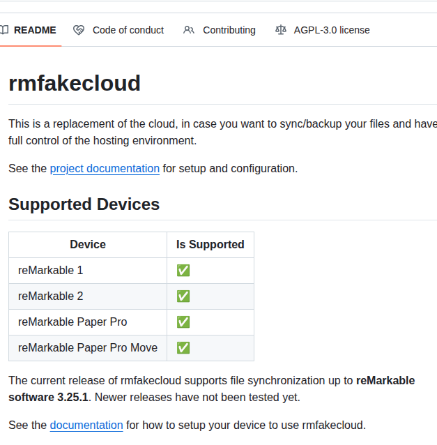 Ddvk Rmfakecloud screenshot
