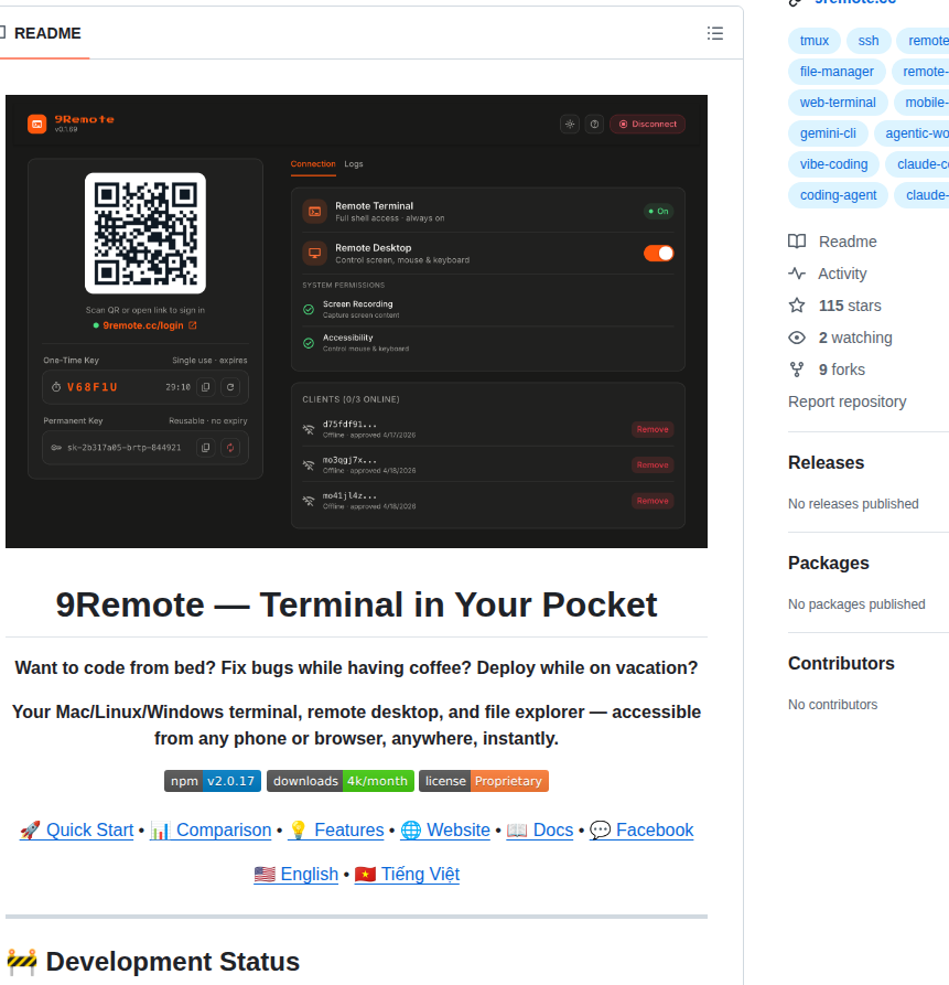 Decolua 9remote screenshot