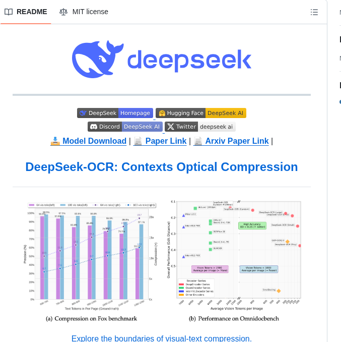 Deepseek Ai Deepseek Ocr screenshot