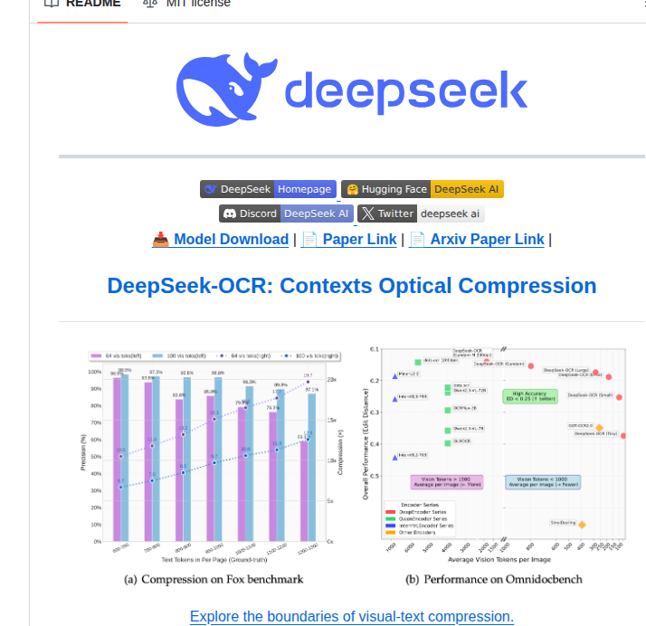 Deepseek Ai Deepseek Ocr screenshot