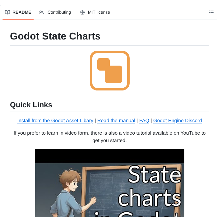 Derkork Godot Statecharts screenshot