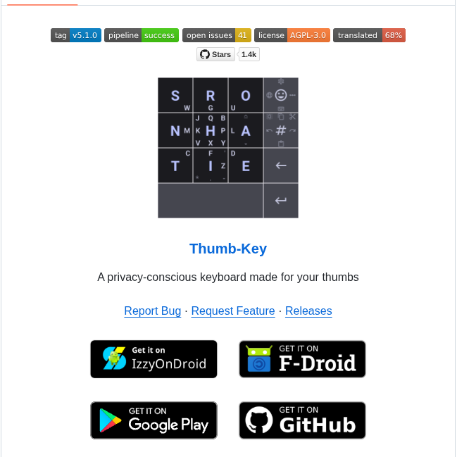 Dessalines Thumb Key screenshot