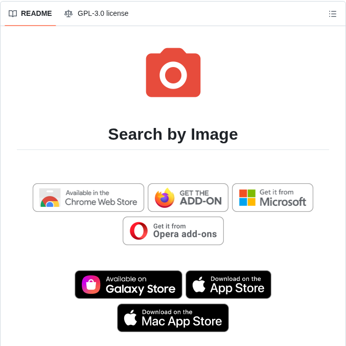 Dessant Search By Image screenshot