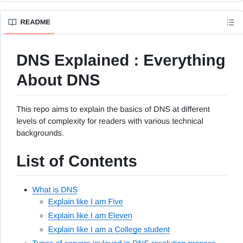 Devanshbatham Everything About Dns screenshot