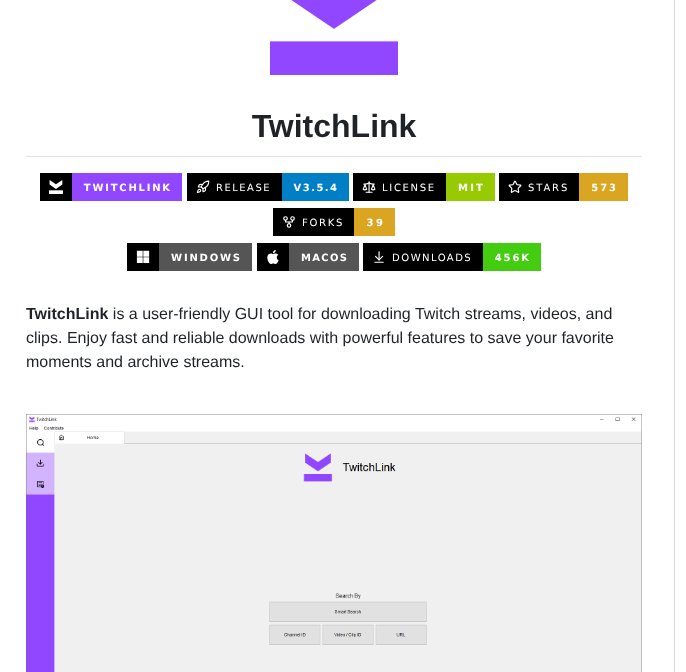 Devhotteok Twitchlink screenshot