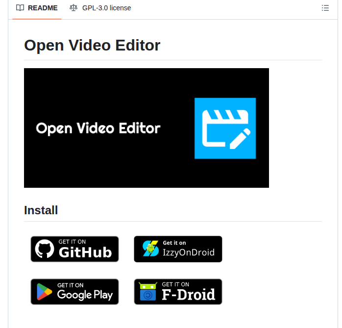 Devhyper Open Video Editor screenshot