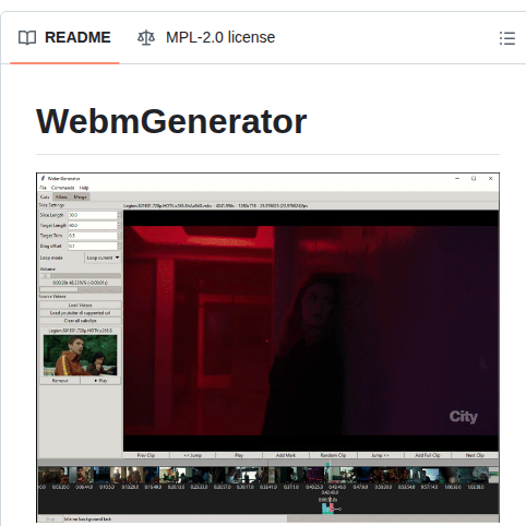 Dfaker Webmgenerator screenshot