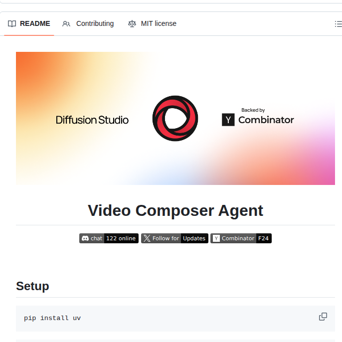 Diffusionstudio Agent screenshot