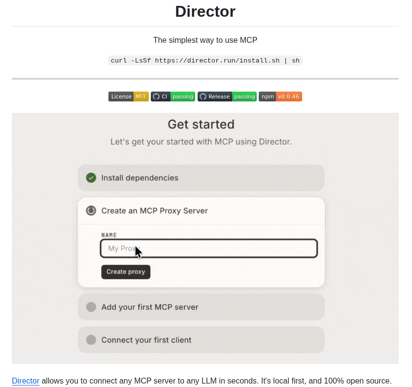 Director Run Director screenshot
