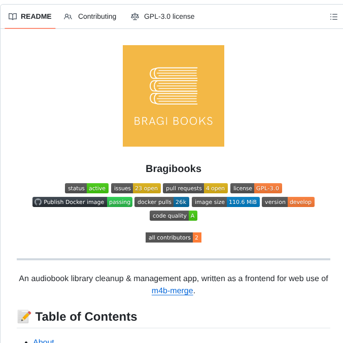 Djdembeck Bragibooks screenshot