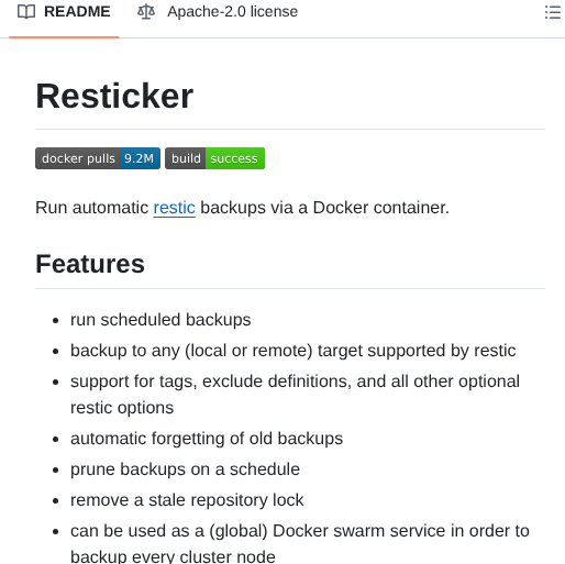 Djmaze Resticker screenshot