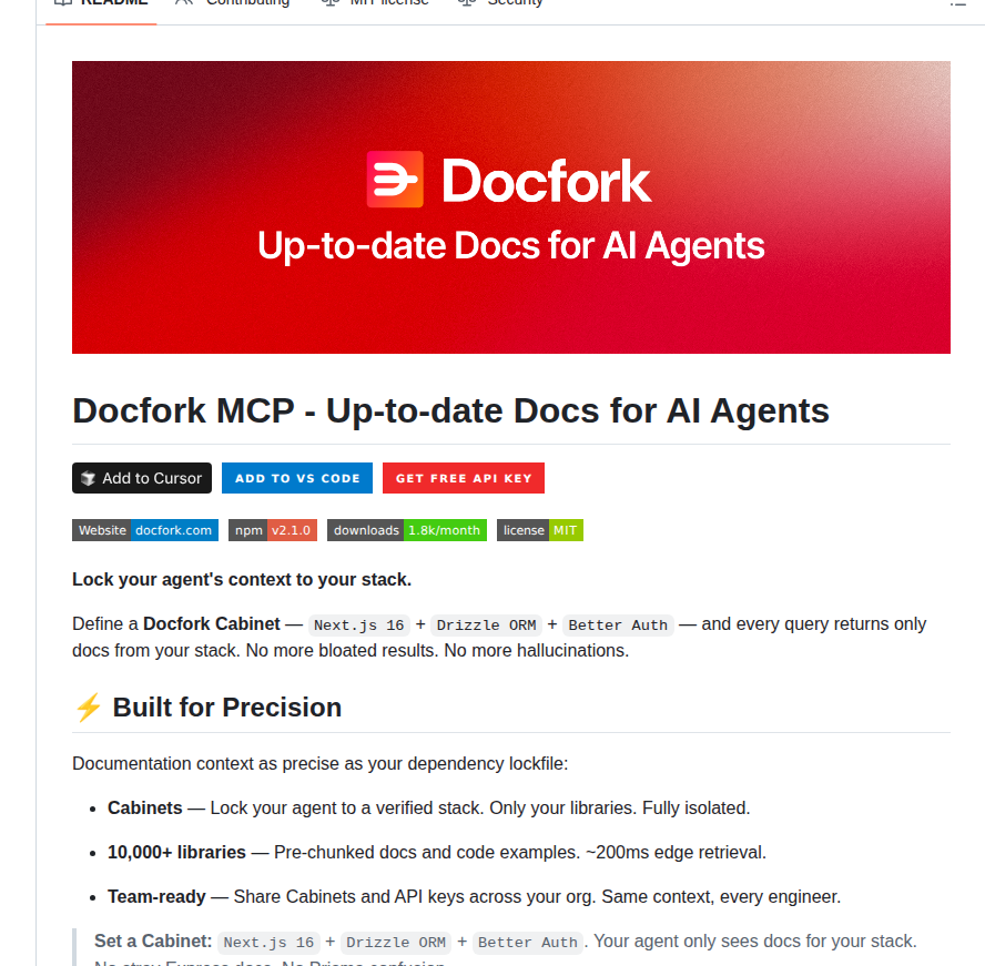Docfork Docfork screenshot