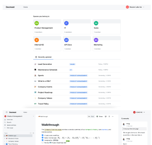 Docmost Docmost screenshot