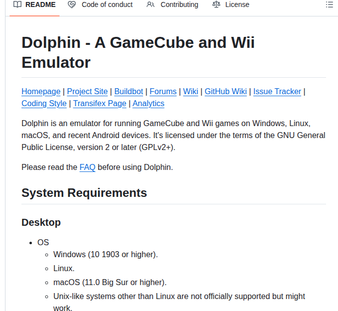 Dolphin Emu Dolphin screenshot