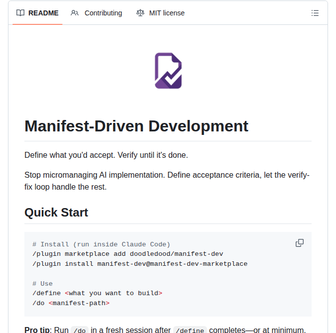 Doodledood Manifest Dev screenshot