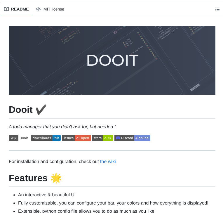 Dooit Org Dooit screenshot