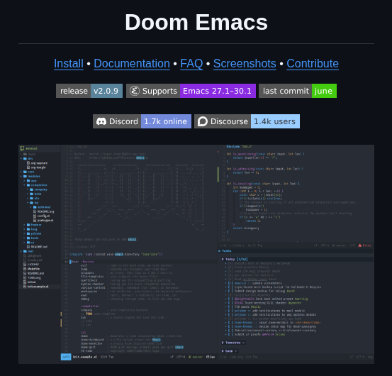Doomemacs Doomemacs screenshot