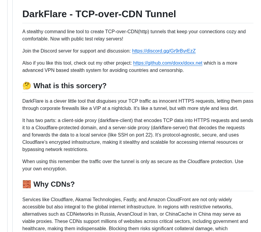 Doxx Darkflare screenshot