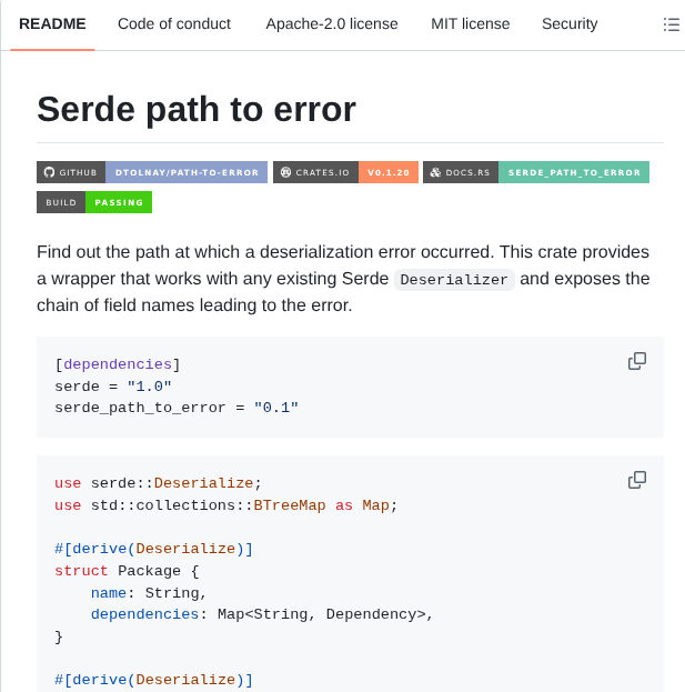 Dtolnay Path To Error screenshot