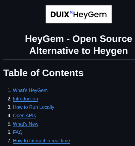 Duixcom Duix.heygem screenshot