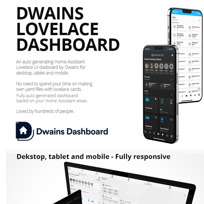 Dwainscheeren Dwains Lovelace Dashboard screenshot