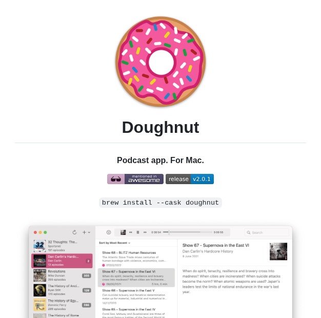 Dyerc Doughnut screenshot