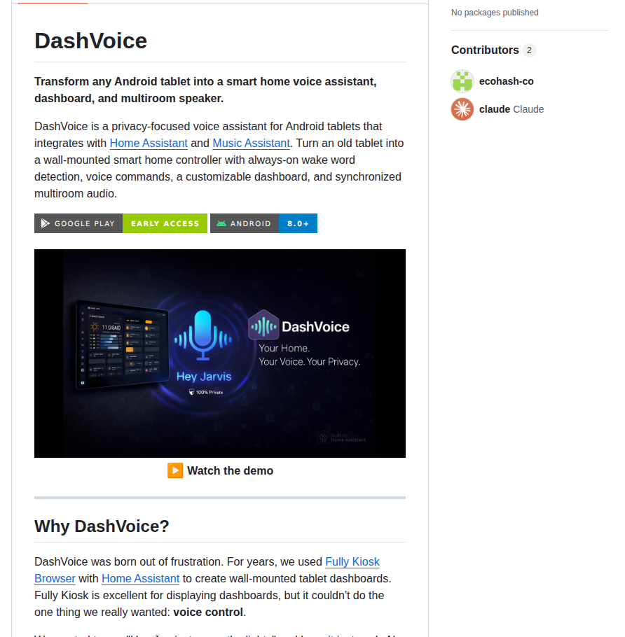 Ecohash Co Dash Voice screenshot