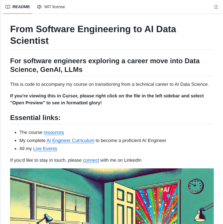 Ed Donner Tech2ai screenshot