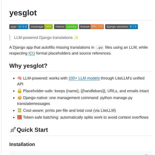 Efe Yesglot screenshot
