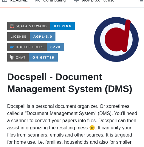Eikek Docspell screenshot