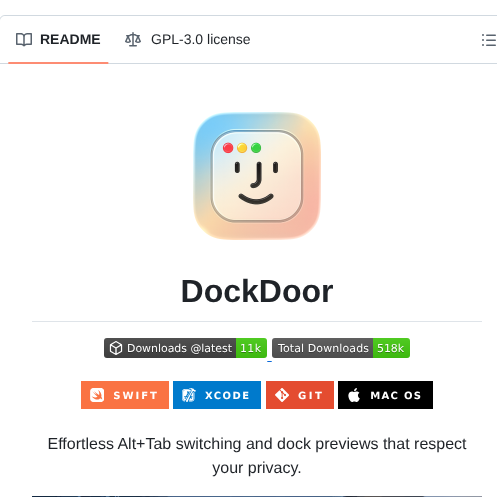 Ejbills Dockdoor screenshot
