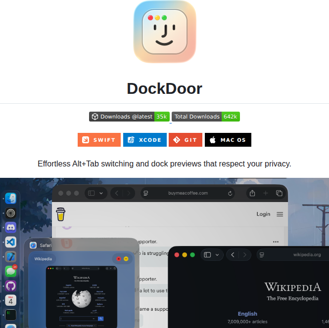 Ejbills Dockdoor screenshot