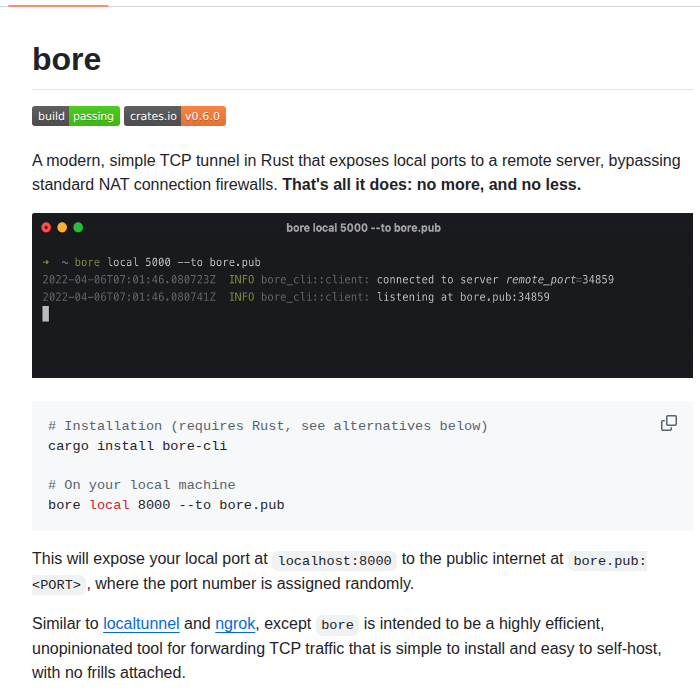 Ekzhang Bore screenshot