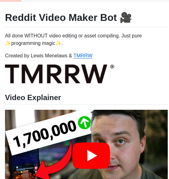 Elebumm Redditvideomakerbot screenshot