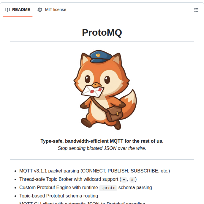 Electricalgorithm Protomq screenshot