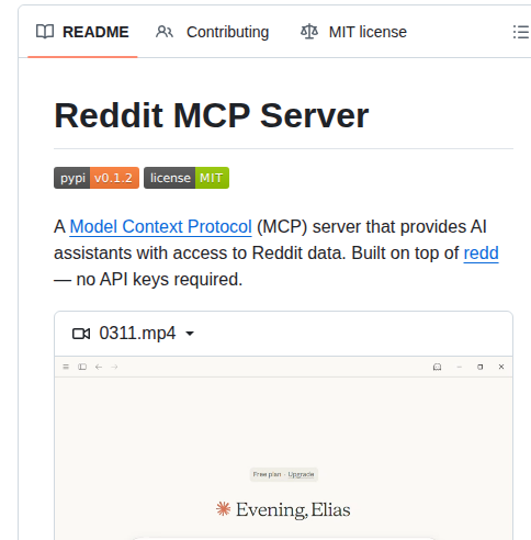 Reddit MCP Server - Model Context Protocol経由でRedditを操作 - AIツール日本語解説 | AI Heartland
