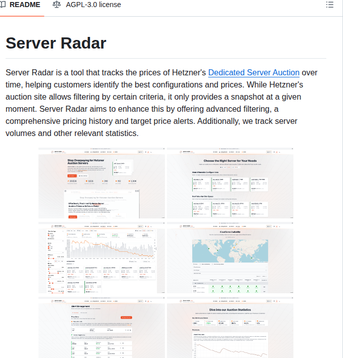 Elsbrock Hetzner Radar screenshot