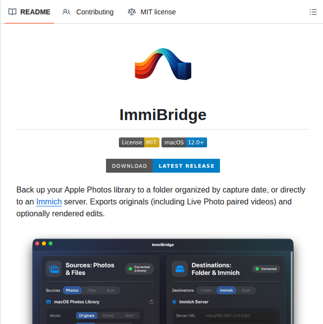 Emerysilb Immibridge screenshot