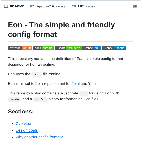 Emilk Eon screenshot