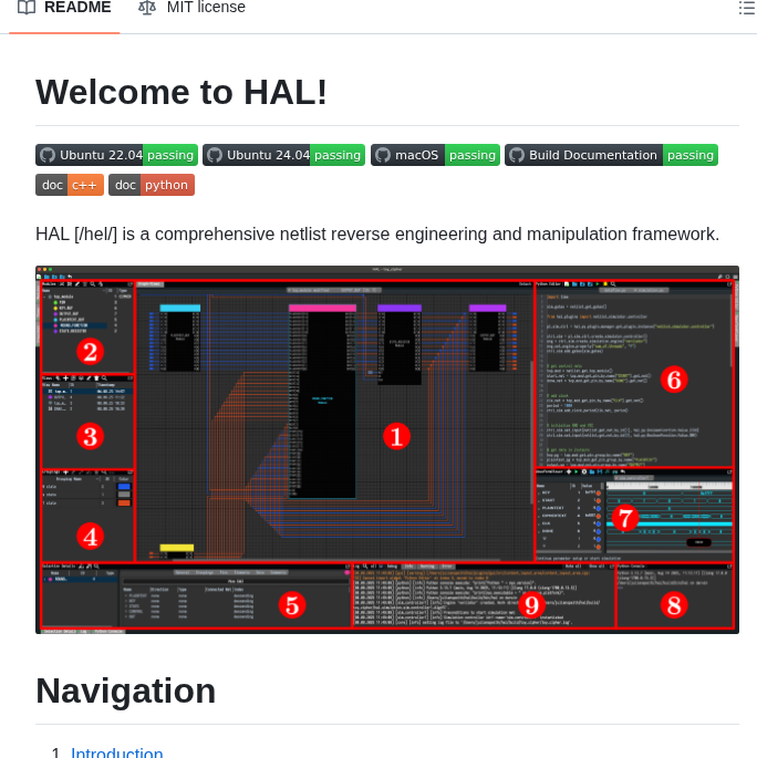Emsec Hal screenshot